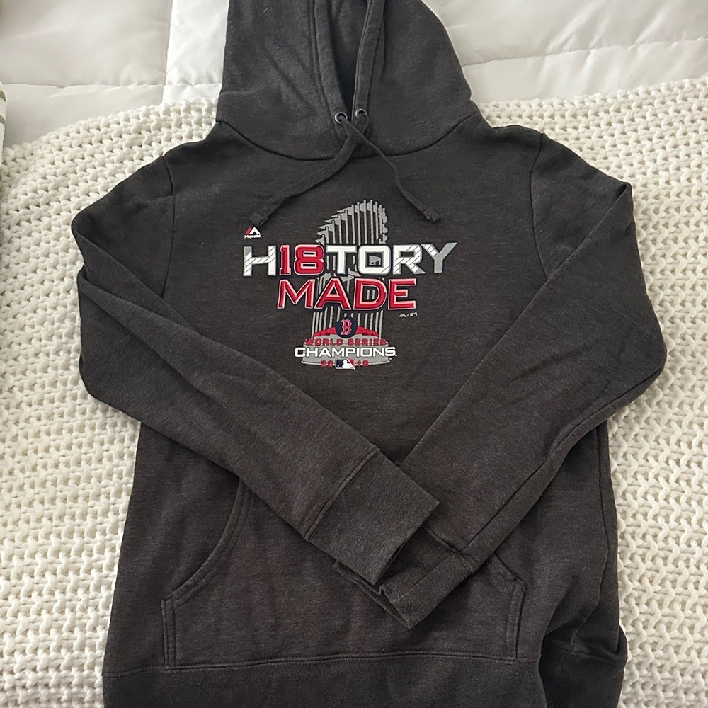 Authentic Youth Boston Red Sox 2018 World Series Hoodie